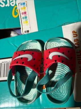 Toddler 6c Nike Watermelon slides